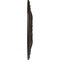 Ekena Millwork Bordeaux Ceiling Medallion (Fits Canopies up to 3 1/4"), 22 5/8"OD x 1 3/4"P, Stone Hearth CM22BOSHF - alternate 5
